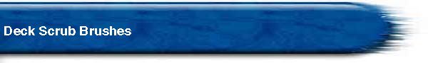  Deck Scrub Brushes 